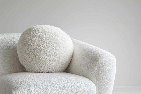Fauteuil blanc à Villeneuve-d'Ascq
