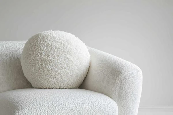 Fauteuil blanc à Villeneuve-d'Ascq